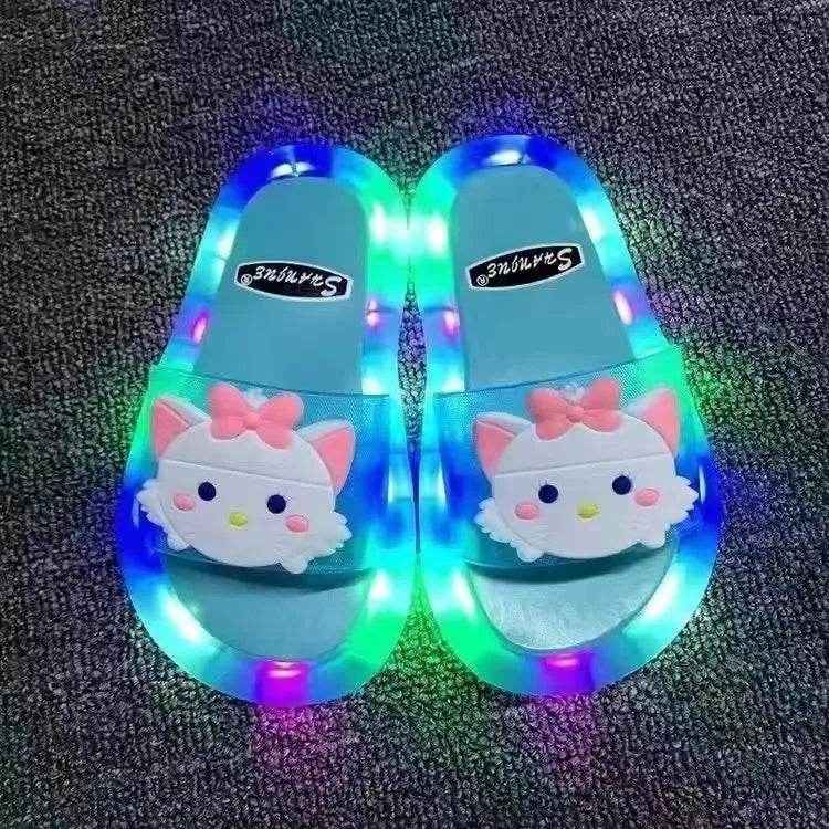 👣Light-Up Animal Slippers for Kids – Comfy, Cute & Full of Magic! - ThiGui