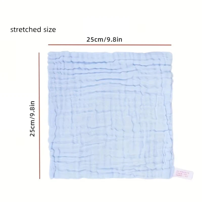 🧼 Soft Muslin Baby Washcloths – Gentle Comfort for Your Little One’s Skin 🍼💧 - ThiGui
