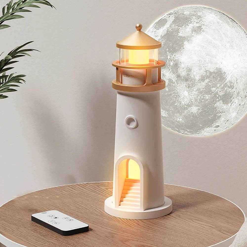 🌜Moonlight Magic Lighthouse – A Soothing Glow for Starry Dreams and Sweet Lullabies - ThiGui