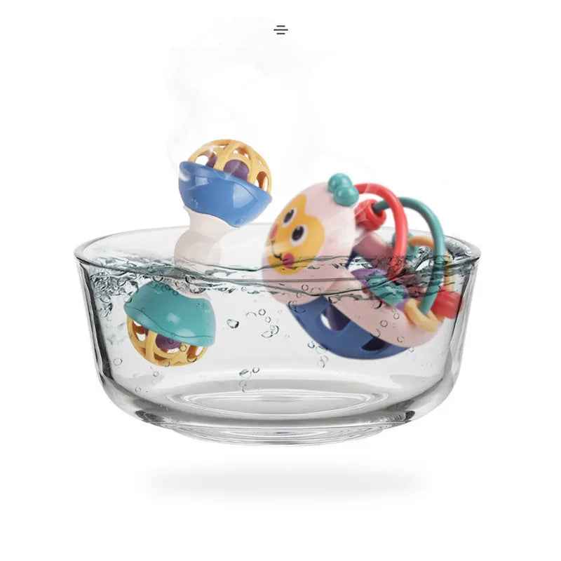 👶 Baby’s First Sensory Rattle – A Tiny Toy with Big Benefits! 🎈🐘 - ThiGui