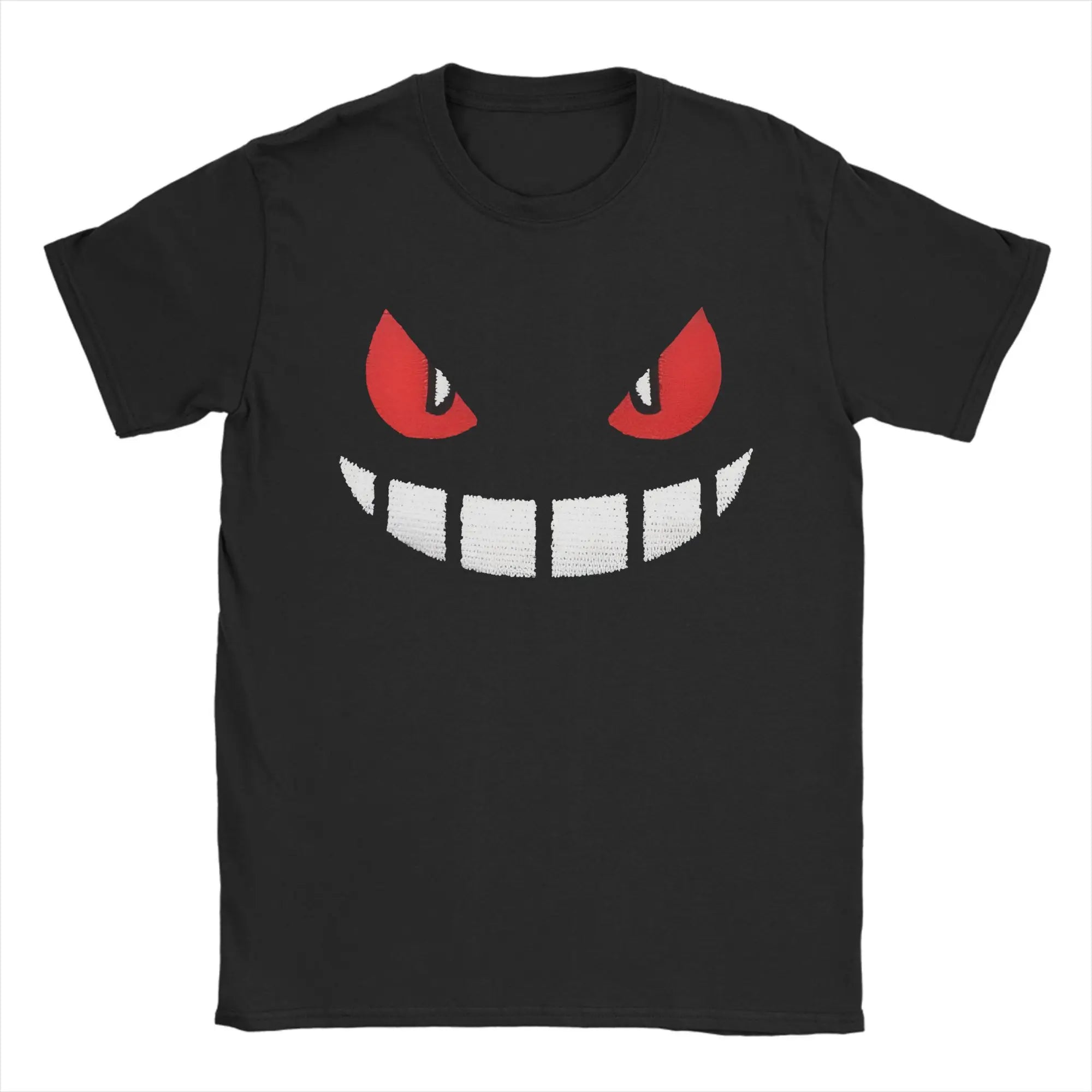 🟣 Cool Manga Ghost Cotton Tee 👕 Street Style for Trendy Boys - ThiGui