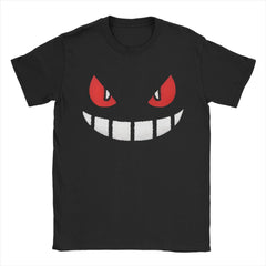 🟣 Cool Manga Ghost Cotton Tee 👕 Street Style for Trendy Boys - ThiGui