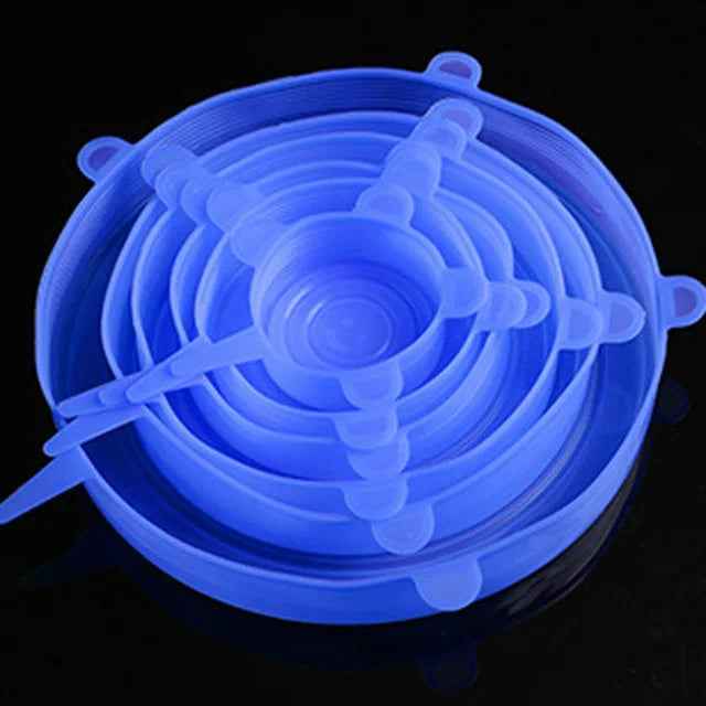 🍽️Stretchy Magic Lids – Say Bye-Bye to Plastic Wrap! - ThiGui