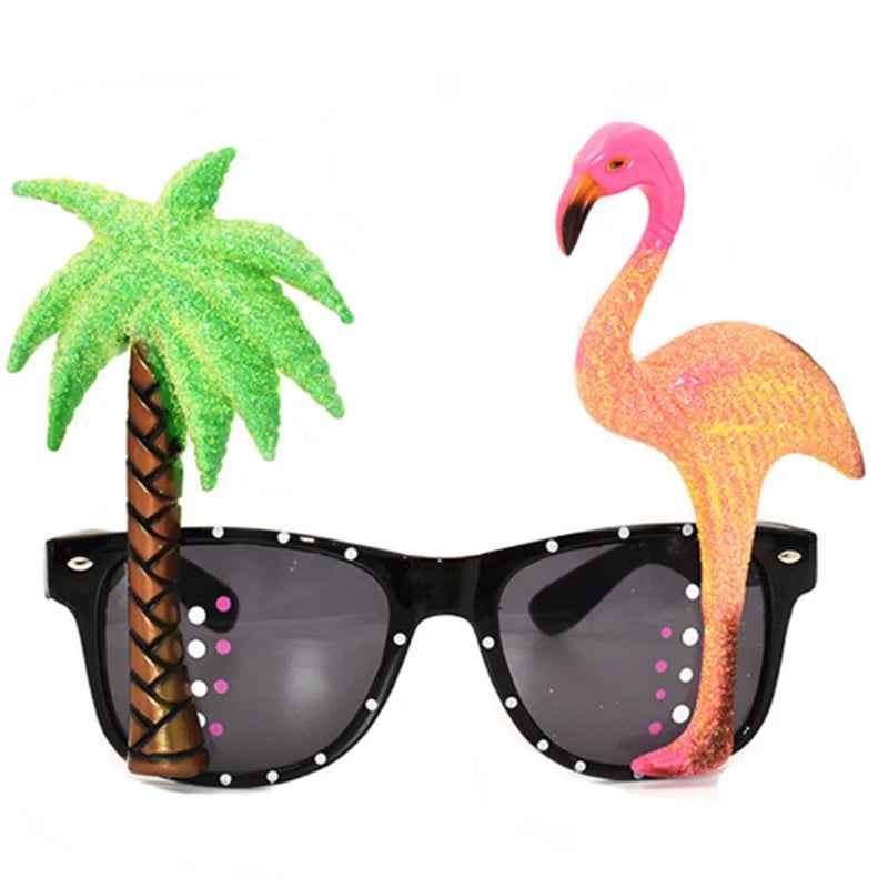 🌺 Say Aloha in Style – Fun Hawaiian Glasses for Parties & Cosplay! 🕶️🍍 - ThiGui