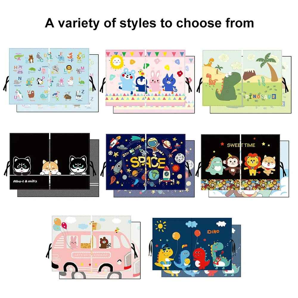 🌞Adorable Magnetic Car Curtains to Keep Your Little Ones Cool and Happy! - ThiGui