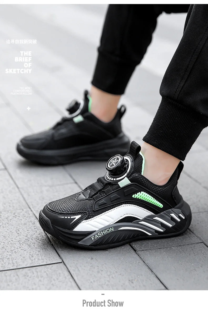 🌟 Light-Up Their Steps! 💨 Breathable Spring Sneakers for Boys 👟✨ - ThiGui