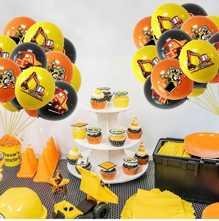 Dig In, Builders! Adorable Construction Party Set for a Wrecking Good Time 🎉 - ThiGui