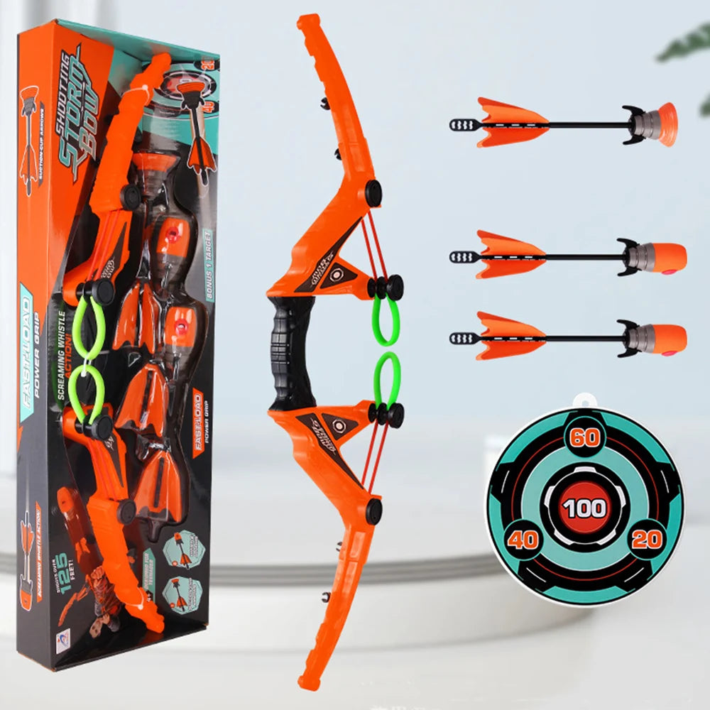 🏹 Storm Bow & Arrow Set – Epic Outdoor Action for Brave Young Warriors! 🌳🦸‍♂️ - ThiGui