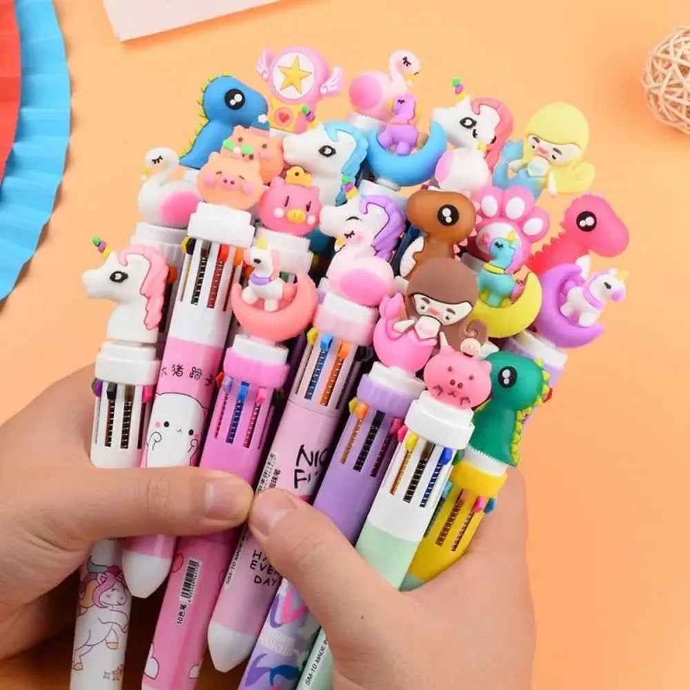 🖊️Colorful Fun! Cartoon Pens – The Perfect Party Gift for Boys Who Love to Create - ThiGui