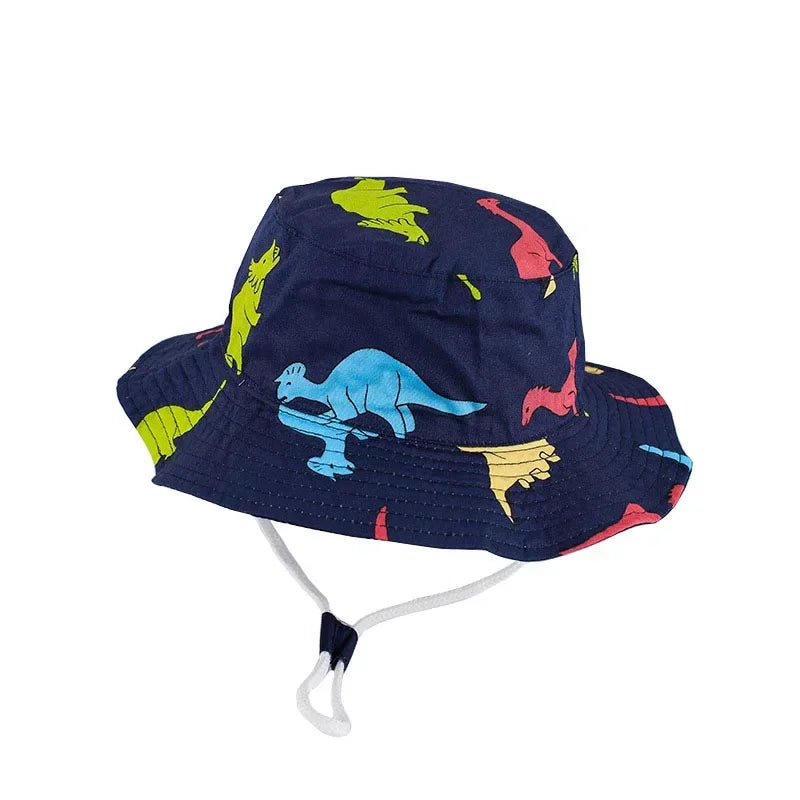 🧢 Cool & Covered! Lightweight Panama Bucket Hat for Babies & Toddlers ☀️🌿 - ThiGui