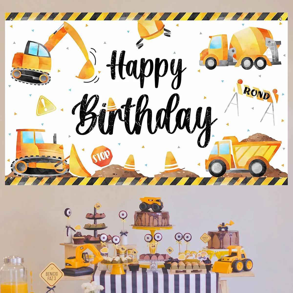 Dig In, Builders! Adorable Construction Party Set for a Wrecking Good Time 🎉 - ThiGui