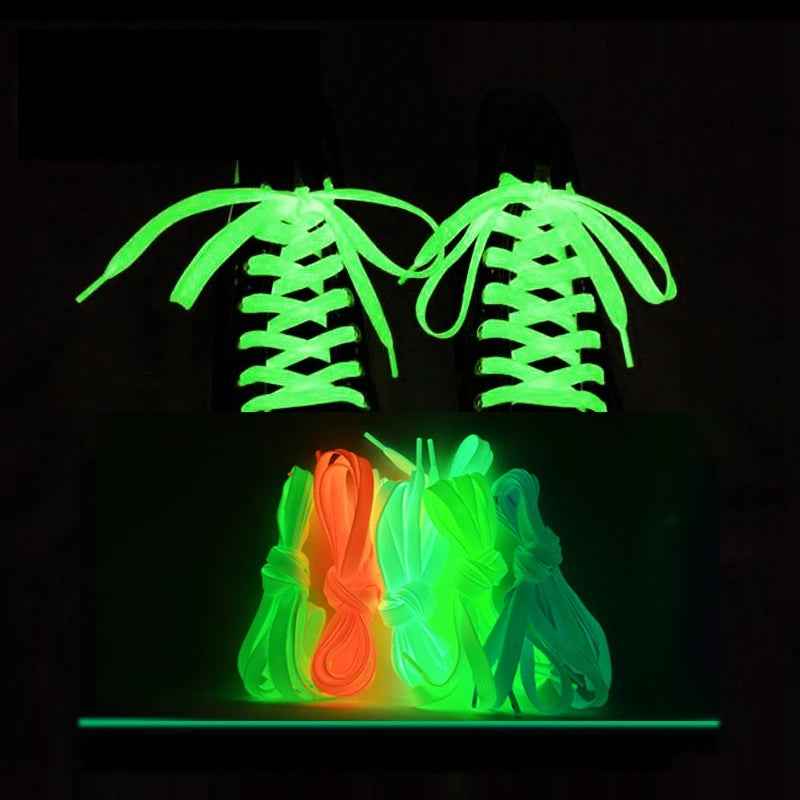 Glow Magic Shoelaces – Fun & Fluorescent Style for Night-Time Adventures - ThiGui