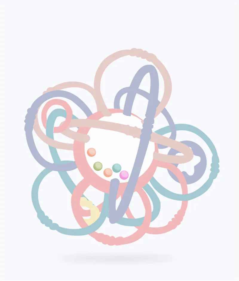 👶 Baby’s First Sensory Rattle – A Tiny Toy with Big Benefits! 🎈🐘 - ThiGui