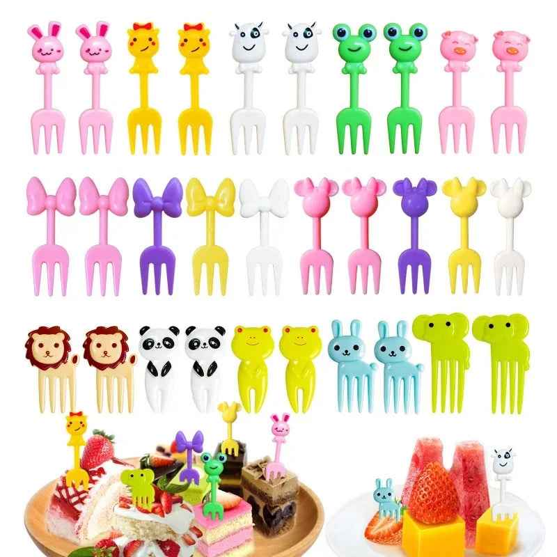🐰🍎 Cute Animal Food Picks – Make Mealtime Fun & Fuss-Free! 🍱🎉 - ThiGui