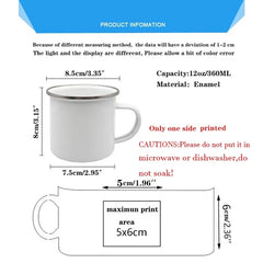 🍎 Super Teacher Enamel Mug – The Perfect Thank You Gift for a Lovely Mistress! 💐 - ThiGui