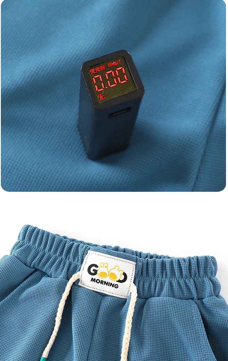 🩳Bright & Breezy Boys’ Beach Shorts – Candy Colours, Elastic Waist & All-Day Summer Comfort - ThiGui