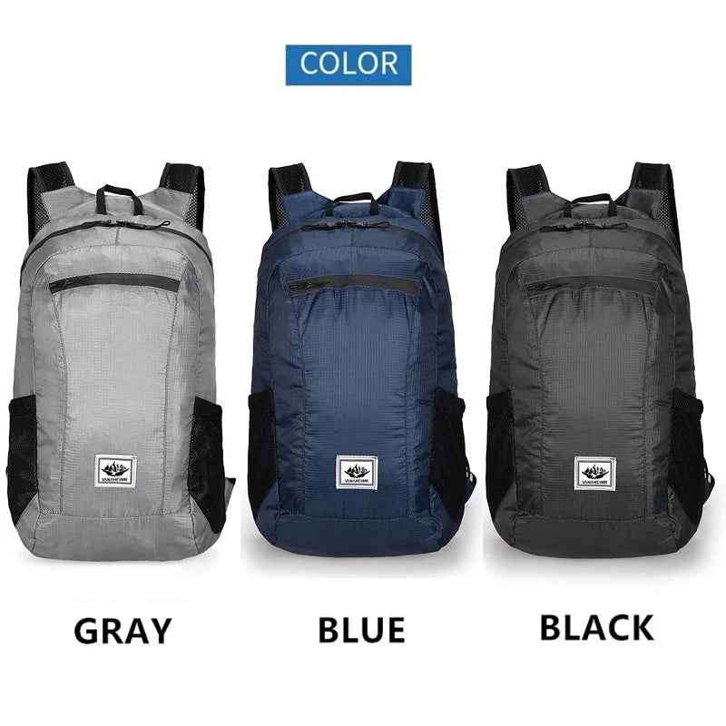 🏞️ Perfect Adventure Pal: Ultra-Light Foldable Waterproof Backpack for Boys on the Go! - ThiGui