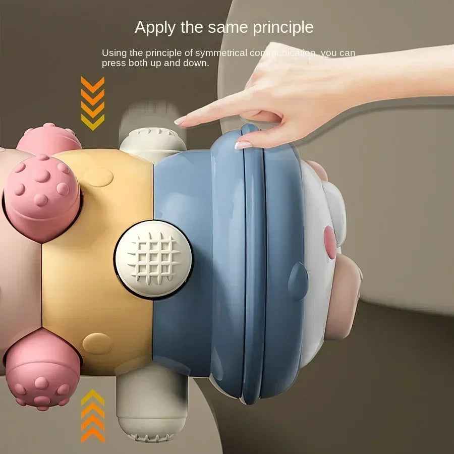 🌀 Roll, Reach & Grow – Tummy Time Roller for Curious Little Movers! 👶🎈 - ThiGui