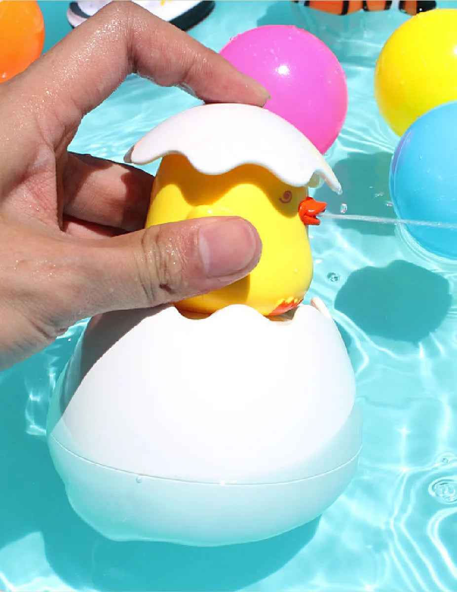 🛁 Splish Splash Giggles – Cute Water Sprinkler Toys for Happy Bath Times! 🐥❄️💦 - ThiGui