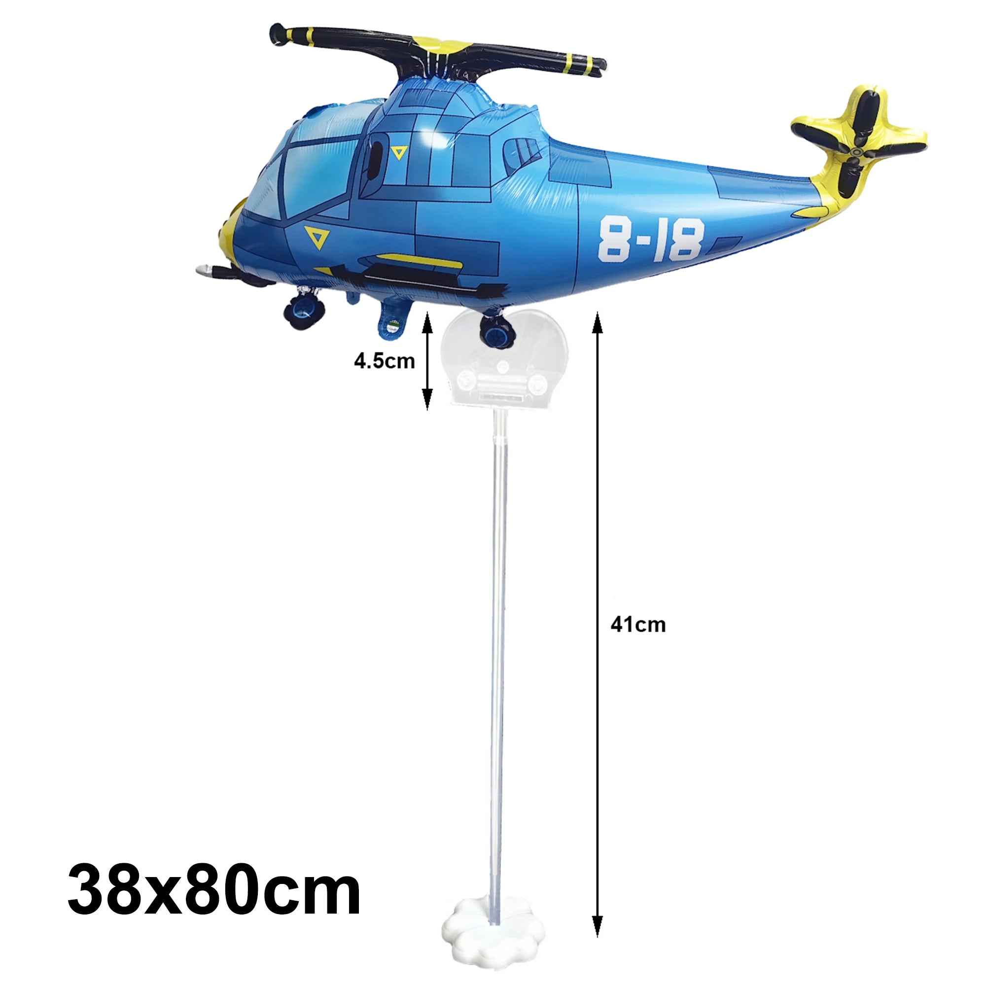 🚓Zoom into Action! Police Car Birthday Balloon Set for Little Heroes Turning 4, 5 or 6! - ThiGui