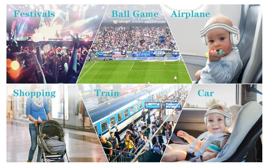 🎧 Baby Noise-Cancelling Headphones – Sleep-Saving Earmuffs for Peaceful Days & Nights! 💤🍼🌙 - ThiGui