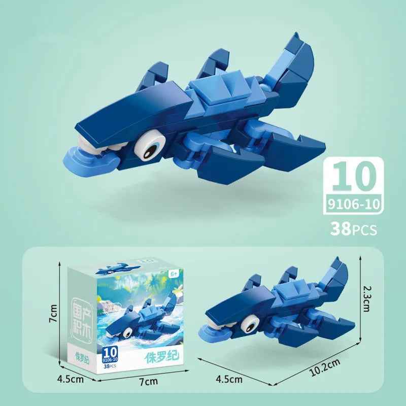 🕷️ Snap Together a Wild World – Insect & Animal Block Creatures for Kids & Collectors! 🐜🦂 - ThiGui