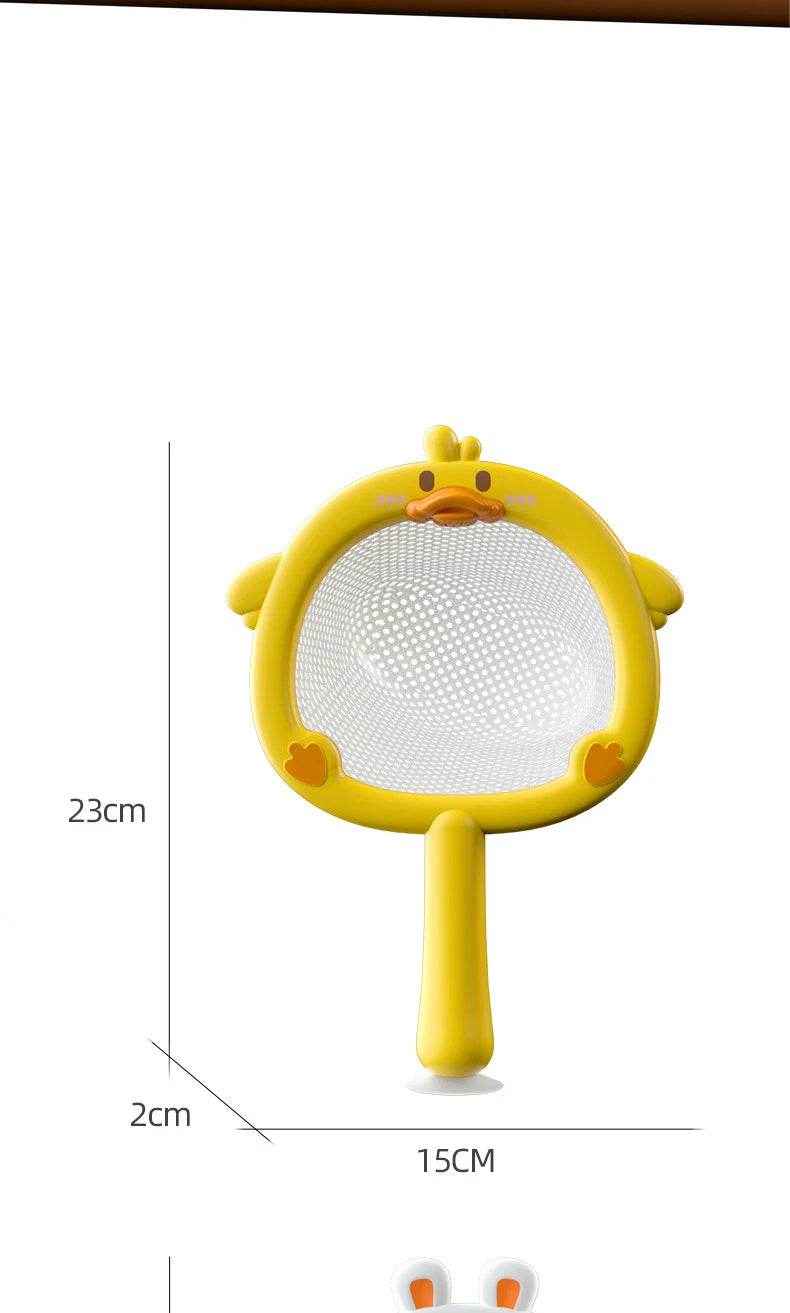 🐳LED Light Up Toys Baby Cute Animals Bath Toy Swimming Water Soft Rubber Float Induction Luminous Duck for Kids Play Funny Gifts - ThiGui