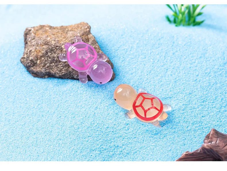 🐢🌟 Glowing Mini Turtle Set – 20 Pieces of Pure Magic for Play & Decor! ✨🌈 - ThiGui