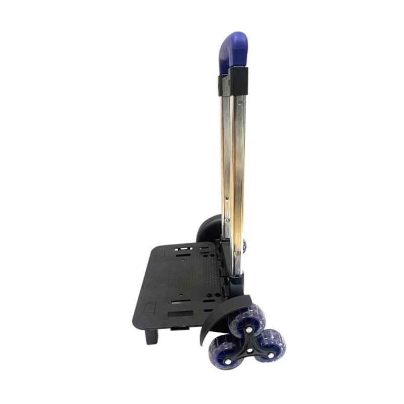 🎒 Roll with Ease – Foldable 6-Wheel Backpack Trolley for School & Travel! 🚶‍♂️🛞 - ThiGui