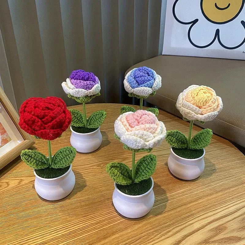 🌹 Mini Merci Flower Pot – A Handmade Bloom to Say Thanks with Heart! 🌼✨ - ThiGui