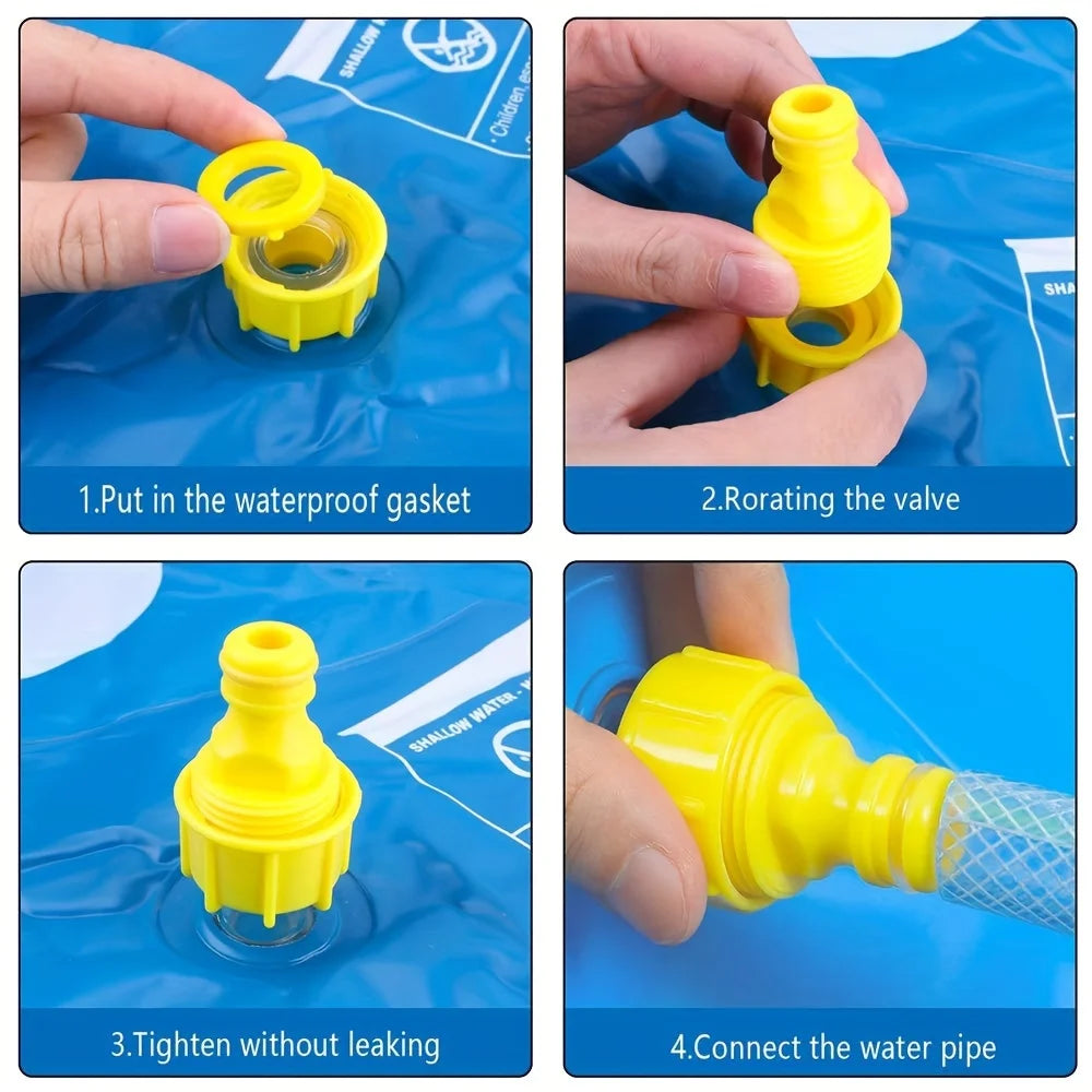 💦 Splash Time! Water Sprinkler Mat for Kids & Pets – Garden Fun All Summer 🐾🌞 - ThiGui