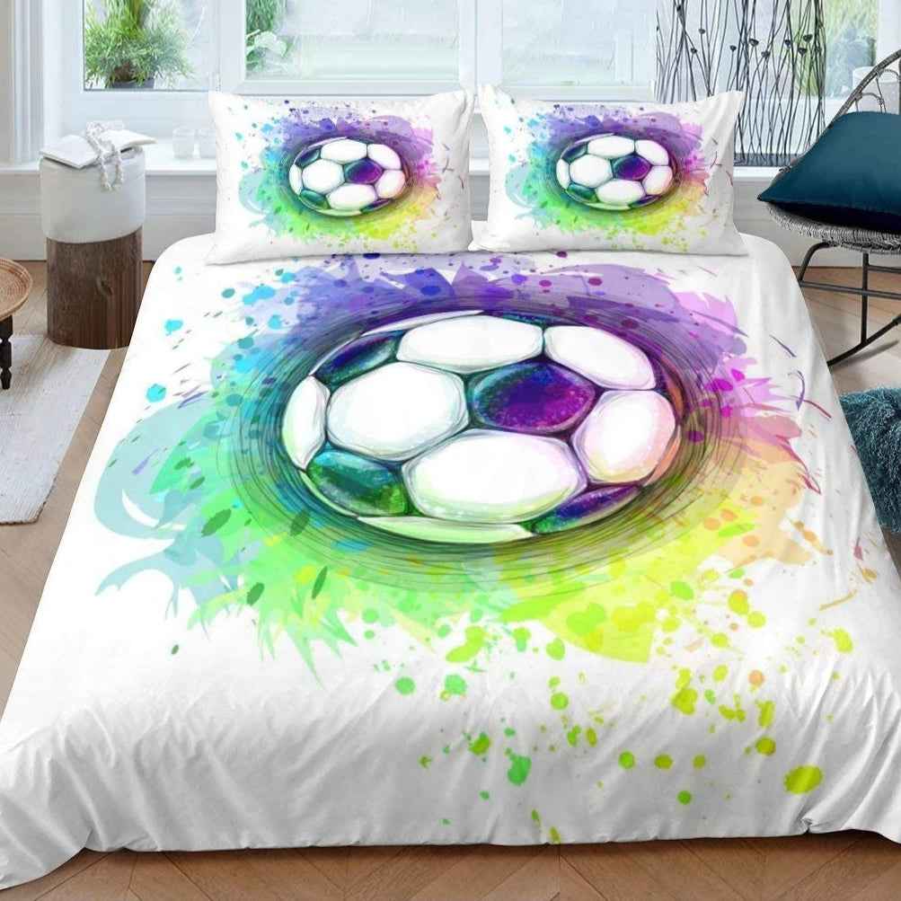 ⚽Goal Time! Dream Big with This Awesome Football Bedding Set - ThiGui