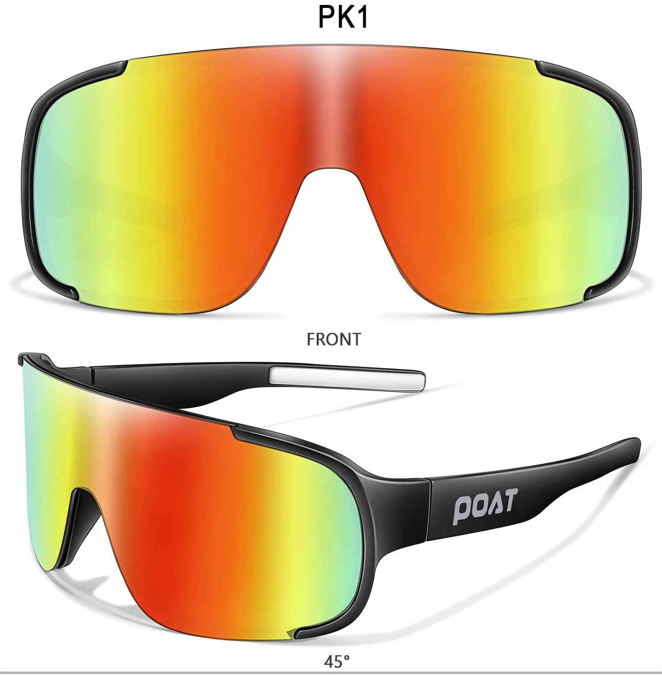 🚴Adventure-Ready Kids’ Cycling Sunglasses – Tough, Cool, and Full Sun Protection! - ThiGui