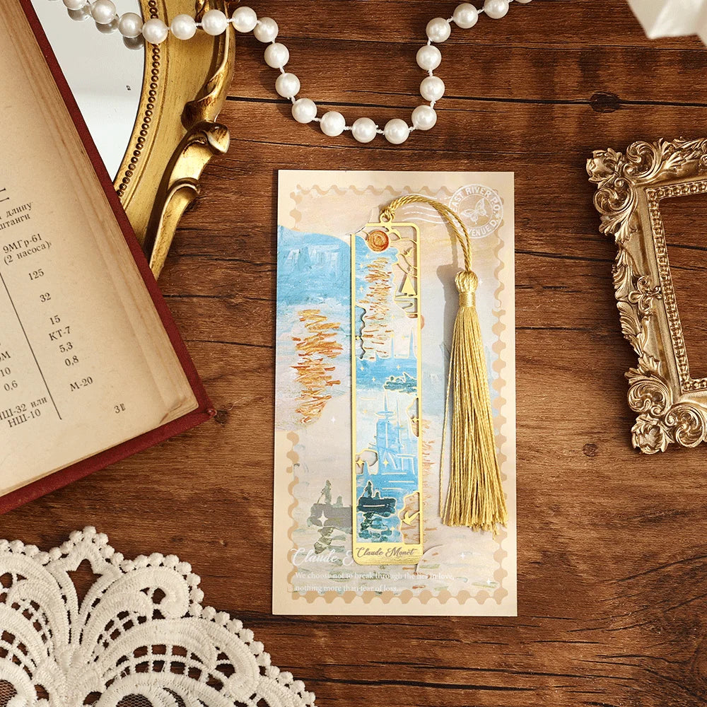 📚 Elegant Floral Bookmark – A Timeless Treat for Readers & Teachers Alike! 🌸 - ThiGui