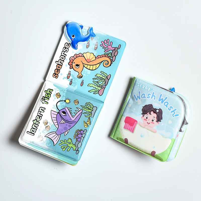 📖 Splash & Learn – Magic Bath Books That Reveal Colors with Water! 🛁🎨 - ThiGui