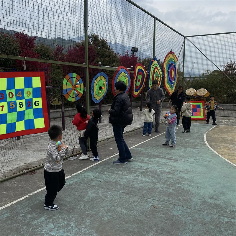 🎯 Sticky Ball Dartboard – Mess-Free Throwing Fun for Energetic Boys! 🧲🏃‍♂️🌈 - ThiGui
