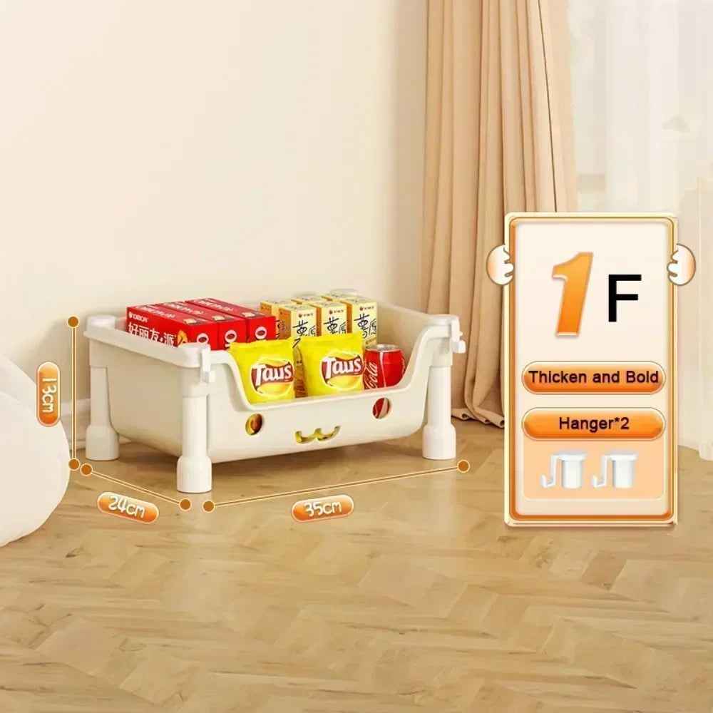 🛒 Rolling Storage Rack – Tidy Up in Style, Anywhere in the House! 🏠🧺 - ThiGui
