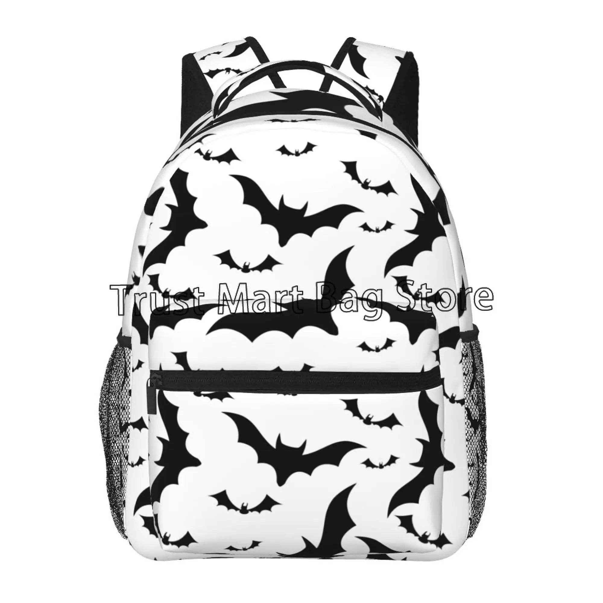 🎃 Spooky-Cute Halloween Bat Backpack – Perfect for School, Travel & Adventure! - ThiGui