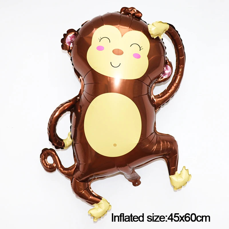 🎉 Wild Jungle Animal Balloons – Safari Party Magic with Lions, Tigers & More! 🐯🎈 - ThiGui