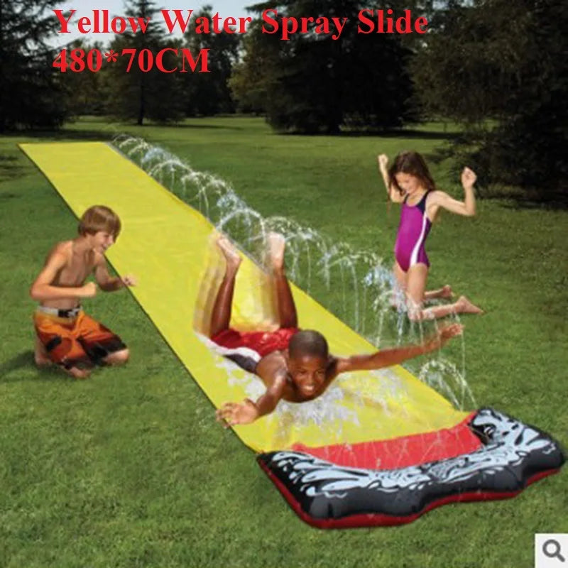🌊💦 Slip, Slide & Smile! Backyard Water Slide with Sprinkler – The Ultimate Summer Splash 🌞👧🧒 - ThiGui