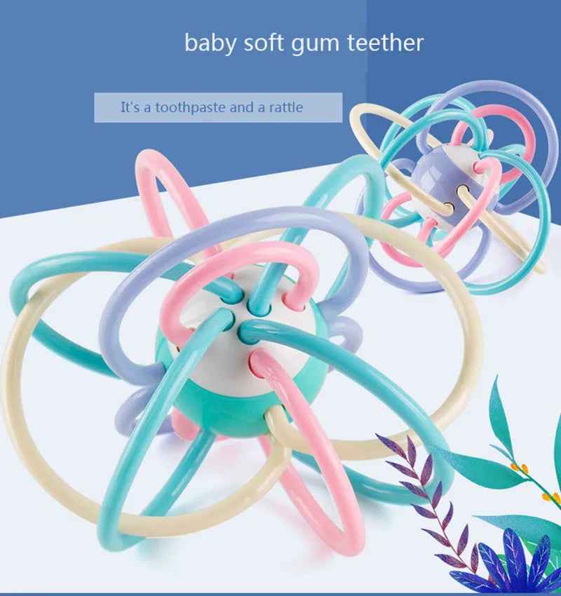 👶 Baby’s First Sensory Rattle – A Tiny Toy with Big Benefits! 🎈🐘 - ThiGui