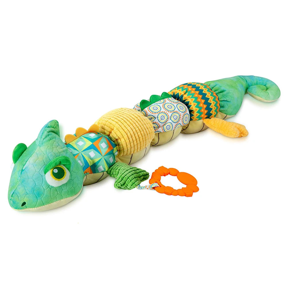 🎵 Snuggle & Shake! Soft Baby Caterpillar Rattle Toy for Newborns 👶✨ - ThiGui