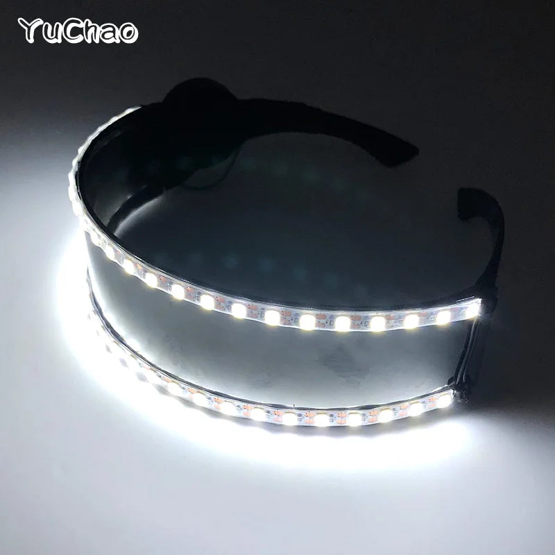 🌟 Cyberpunk LED Glasses – Light Up Your Boy’s Imagination! 🚀🕶️ - ThiGui