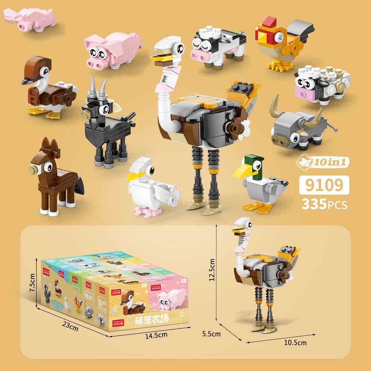 🐞 Tiny Bricks, Big Brains – Insect & Animal Diamond Block Kits for Clever Creators! 🐝🧩 - ThiGui