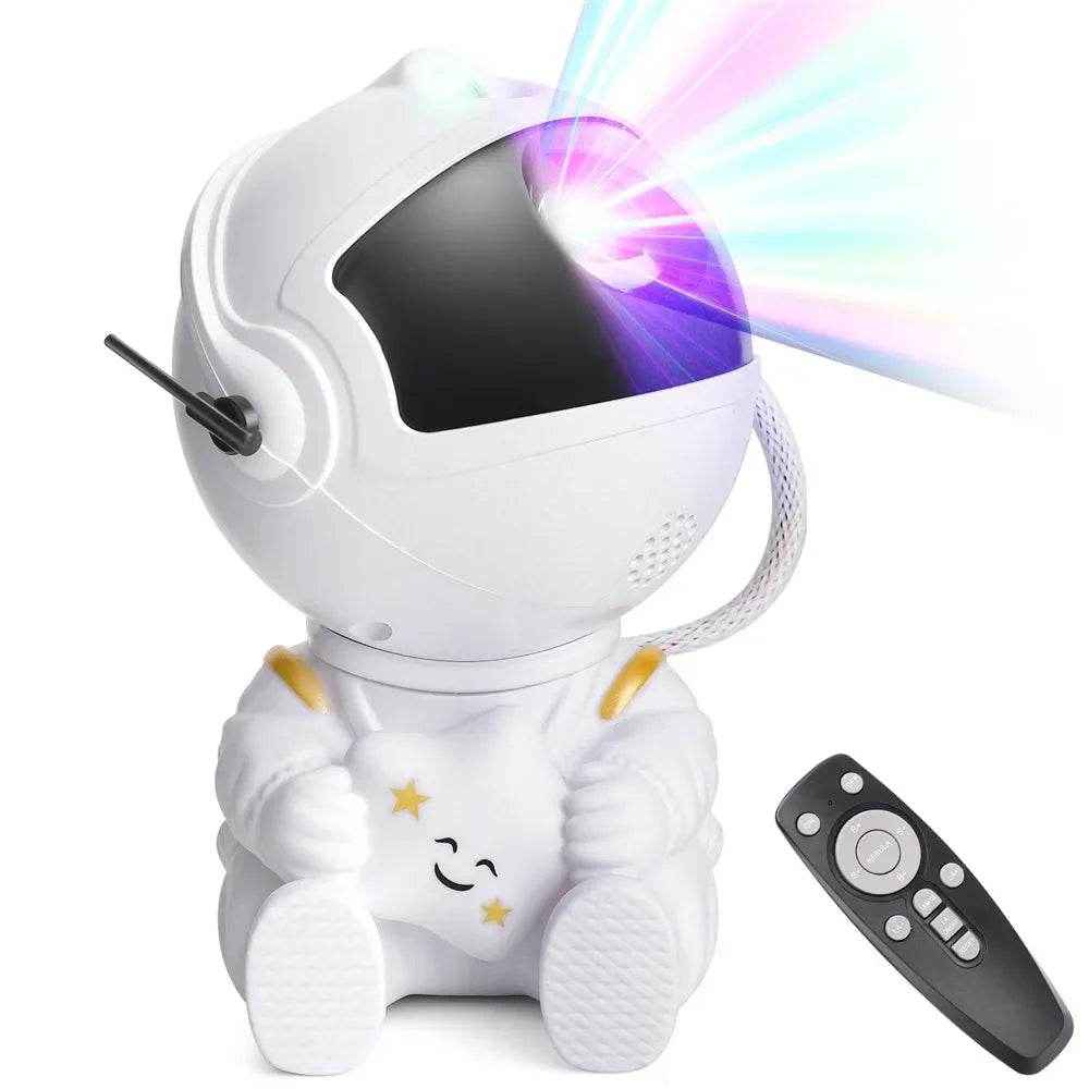 🚀Astronaut Galaxy Night Light Projector for Boys Who Love Stars Rockets and Sleepy Magic - ThiGui