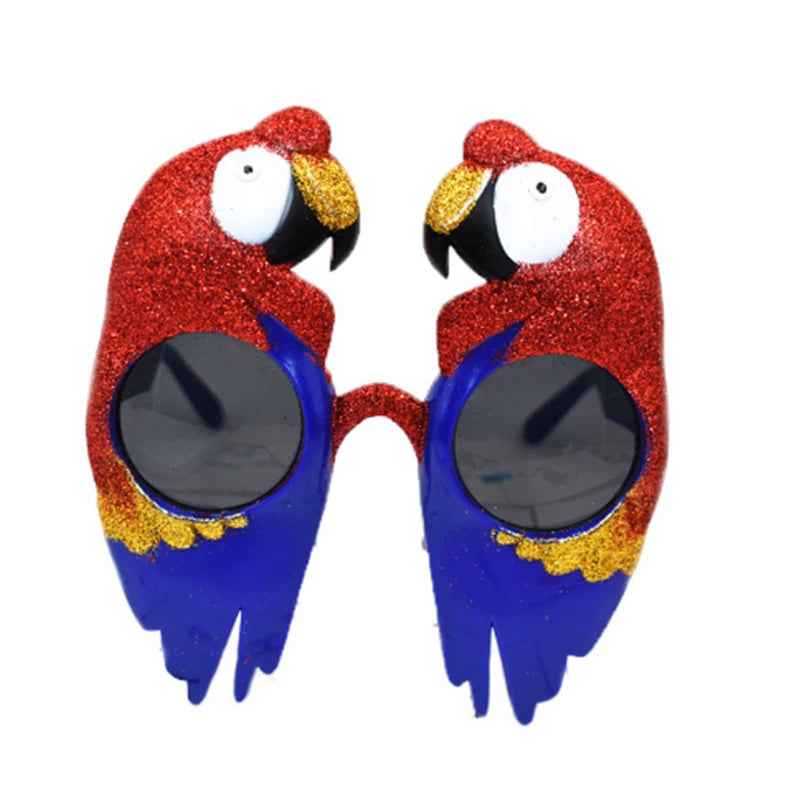 🌺 Say Aloha in Style – Fun Hawaiian Glasses for Parties & Cosplay! 🕶️🍍 - ThiGui