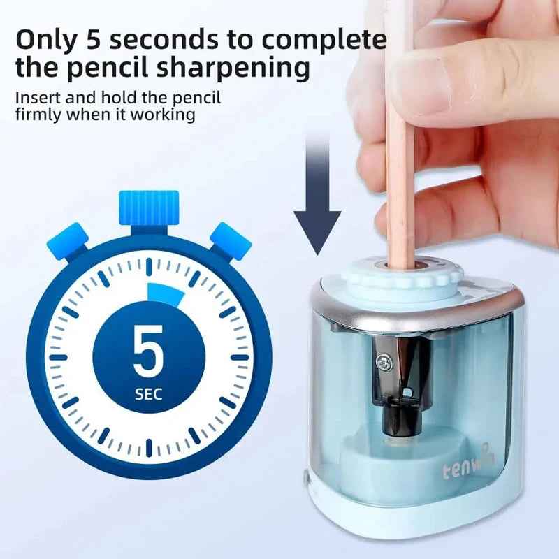🖍️ Electric Pencil Sharpener That Makes Life Easier for Boys and Their Mums! - ThiGui