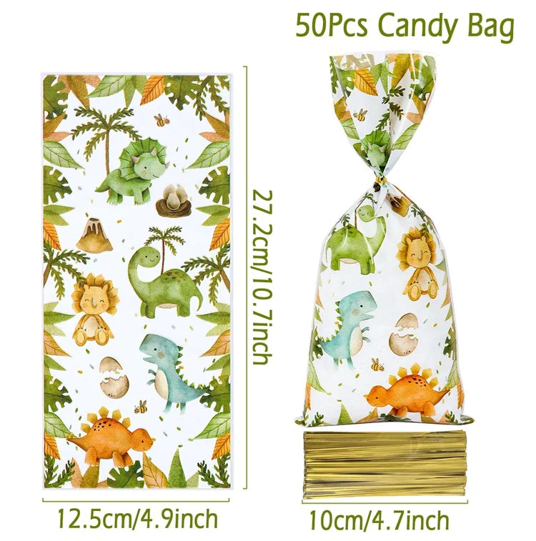 🦖 Roarsome Dino Tableware Set – Make His Birthday Wild & Easy! 🎉🍽️ - ThiGui