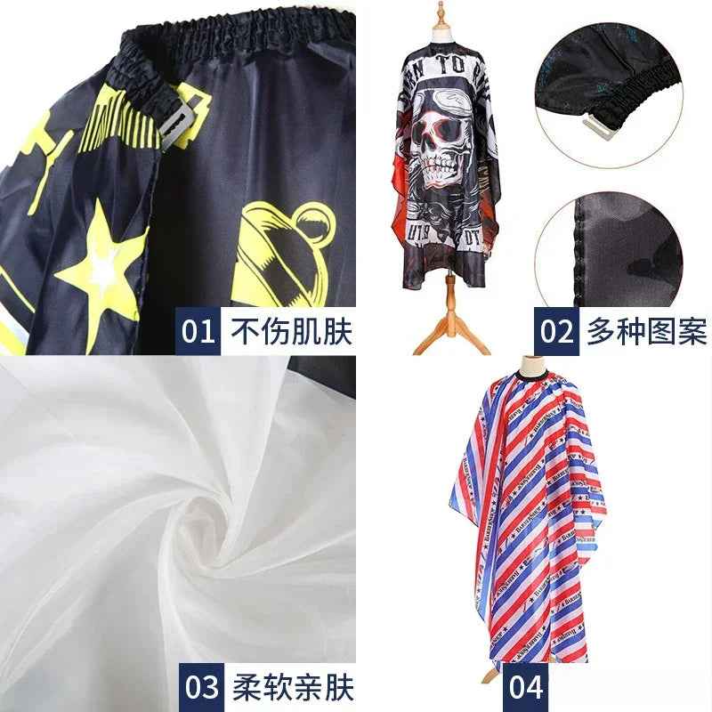 ✂️Retro-Style Haircut Cape for Boys – No More Mess, Just Fun! - ThiGui