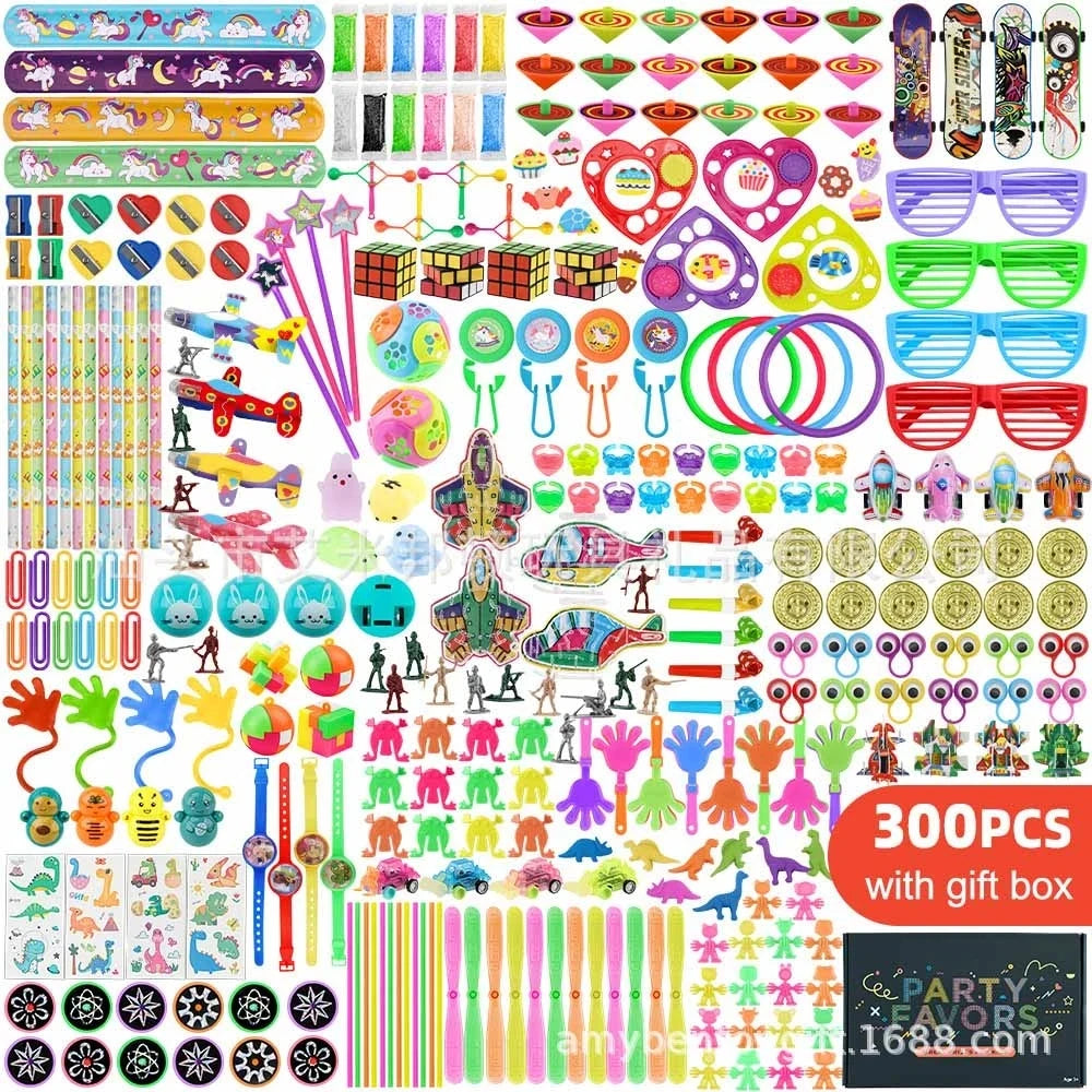 🎉 Party Sorted! Mega Toy Assortment – 30 to 300 Fun Filler Surprises for Kids 🎁🎊 - ThiGui
